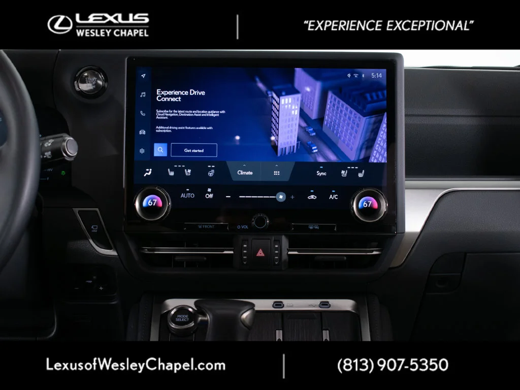 Certified Used 2025 Black Lexus 550 Overtrail image 17