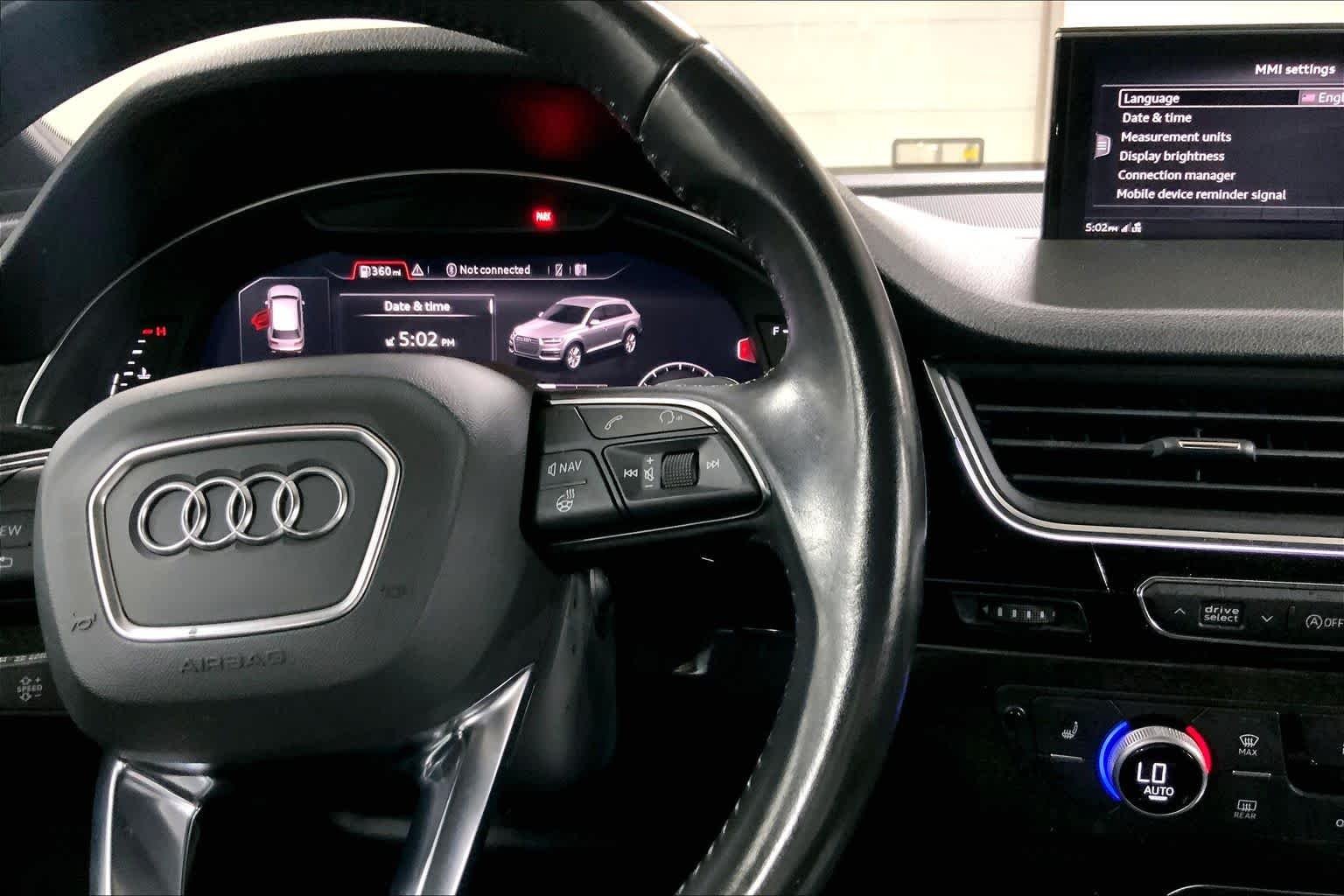 Used 2018 Glacier White Metallic Audi Premium Plus image 25
