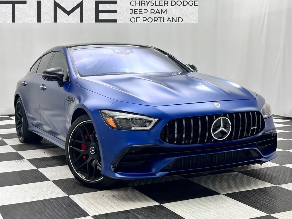 Used 2022 Blue Mercedes-Benz Base image 1