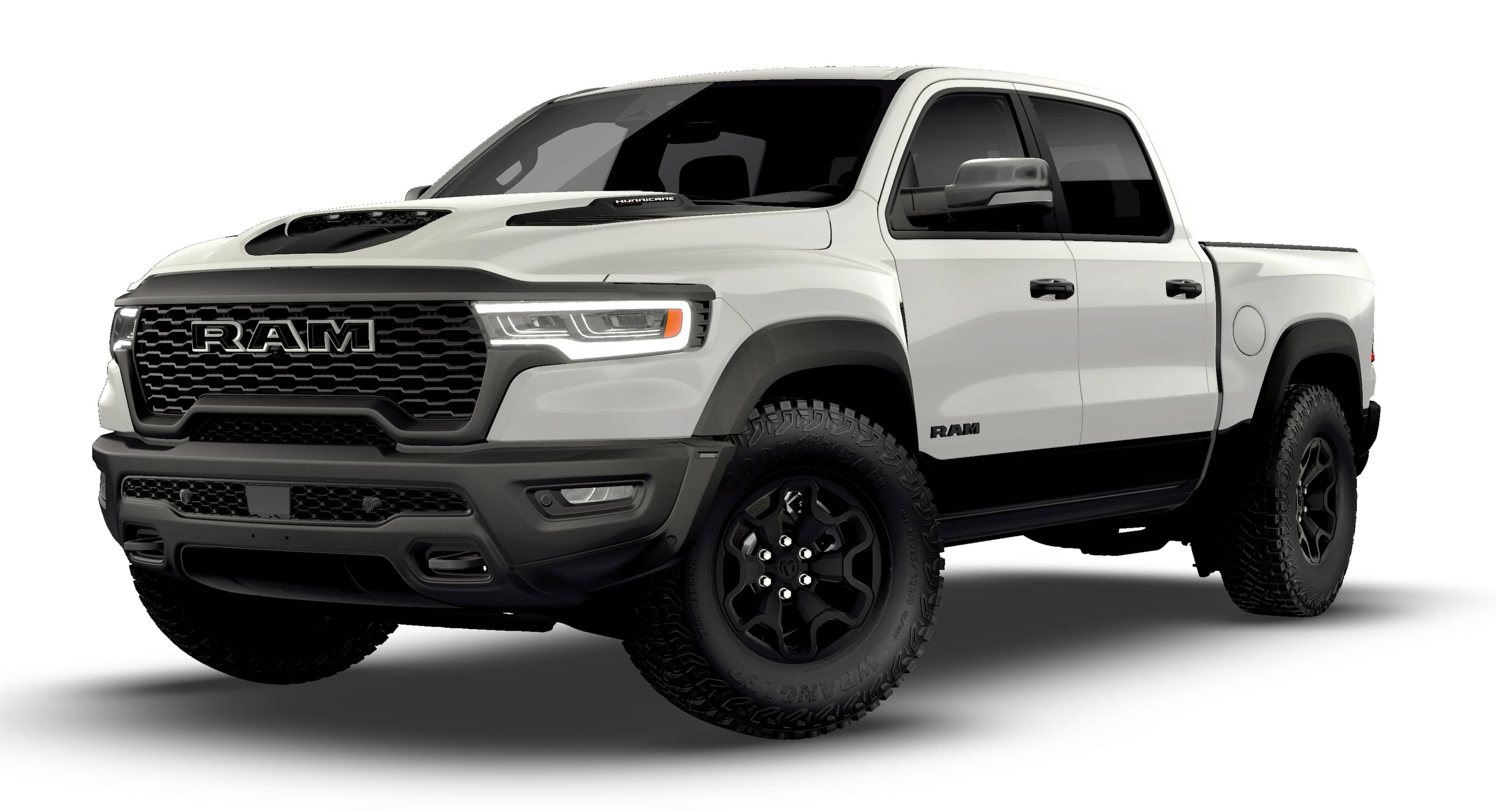New 2026 Bright White Clear-Coat Exterior Paint RAM RHO image 13