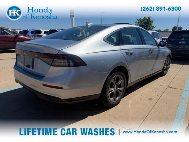 Used 2024 Solar Silver Metallic Honda EX image 2