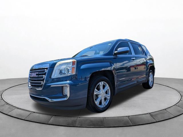 Used 2016 SLATE BLUE METALLIC GMC SLT image 8