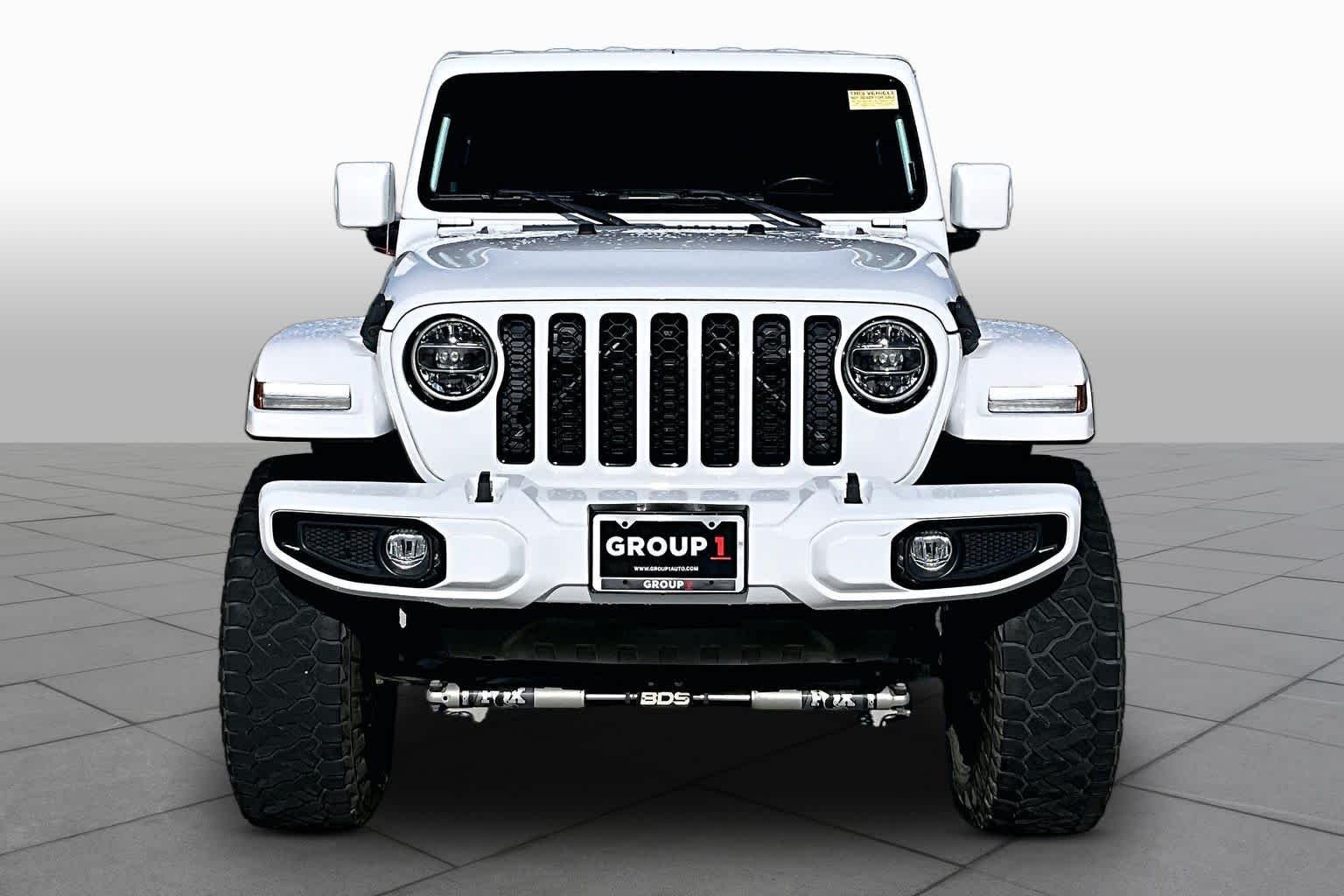 Used 2022 Bright White Clearcoat Jeep High Altitude image 4