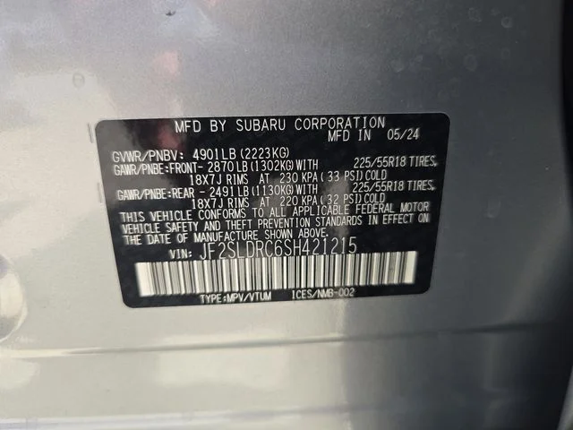 Used 2025 Silver Subaru Limited image 31