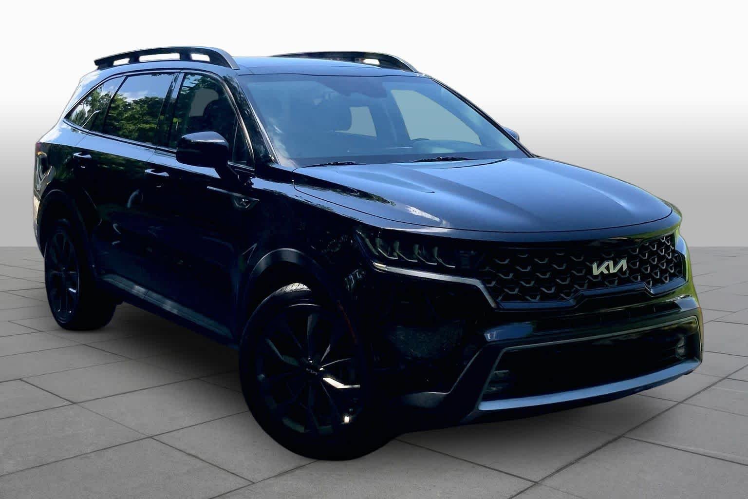 Used 2022 Ebony Black Kia X-Line EX image 3