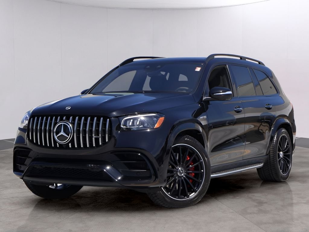 Used 2022 Obsidian Black Metallic Mercedes-Benz GLS 63 AMG® image 1