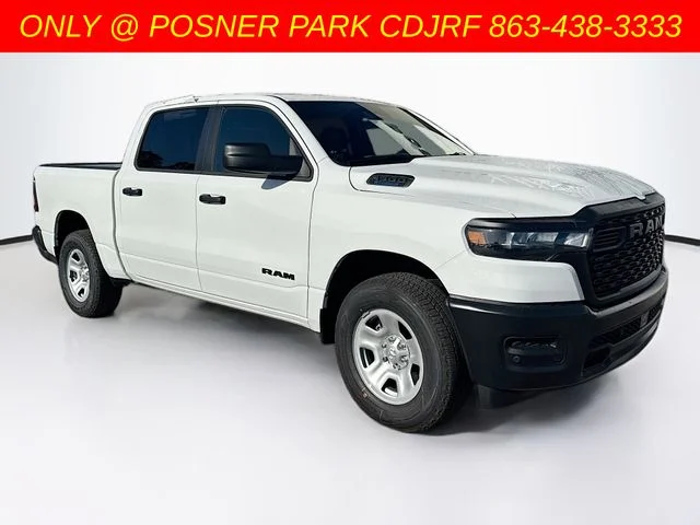New 2026 Bright White Clear-Coat Exterior Paint RAM TRADESMAN image 3