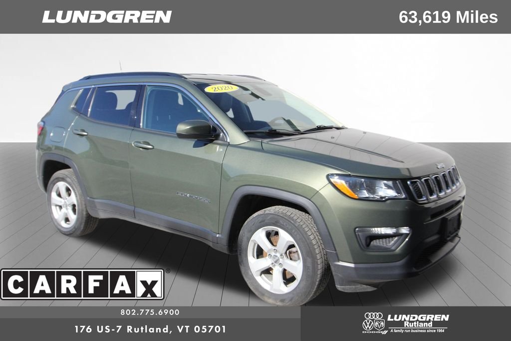 Used 2020 Green Jeep Latitude image 1