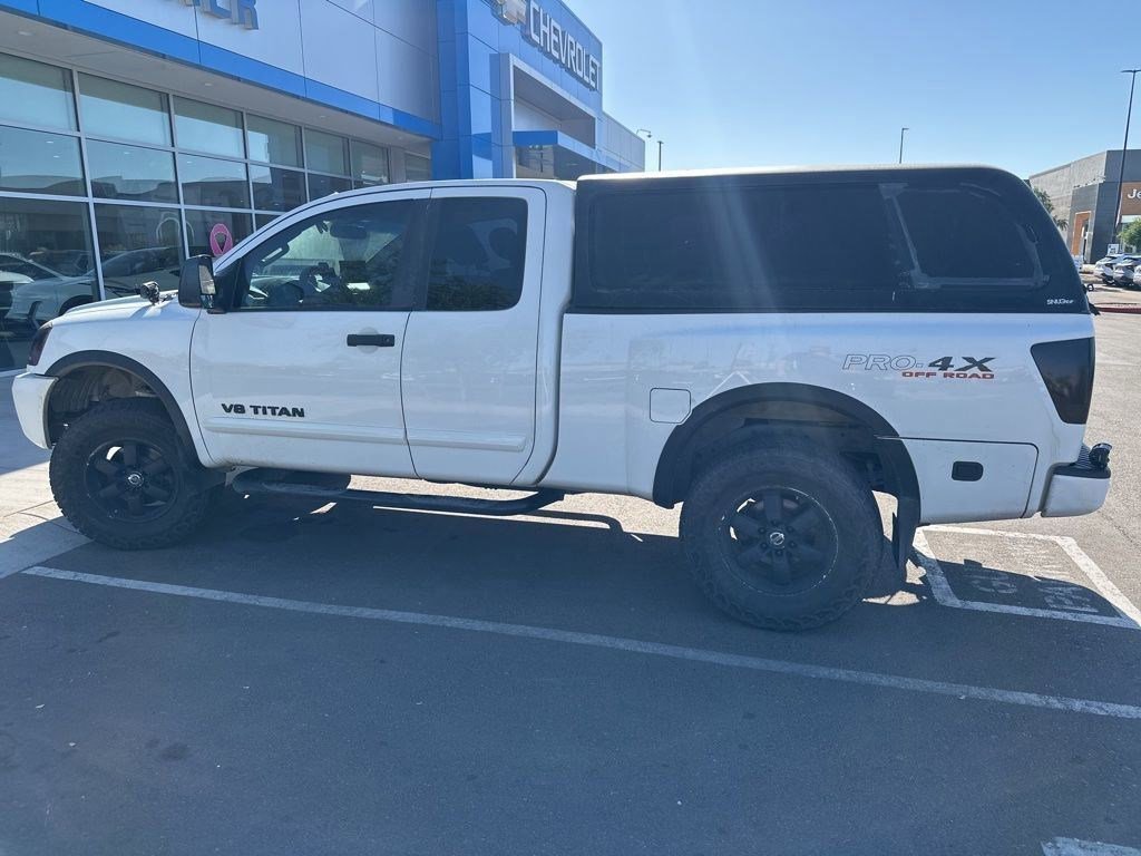 Used 2012 Nissan Titan PRO-4X with VIN 1N6AA0CC8CN321697 for sale in Casa Grande, AZ