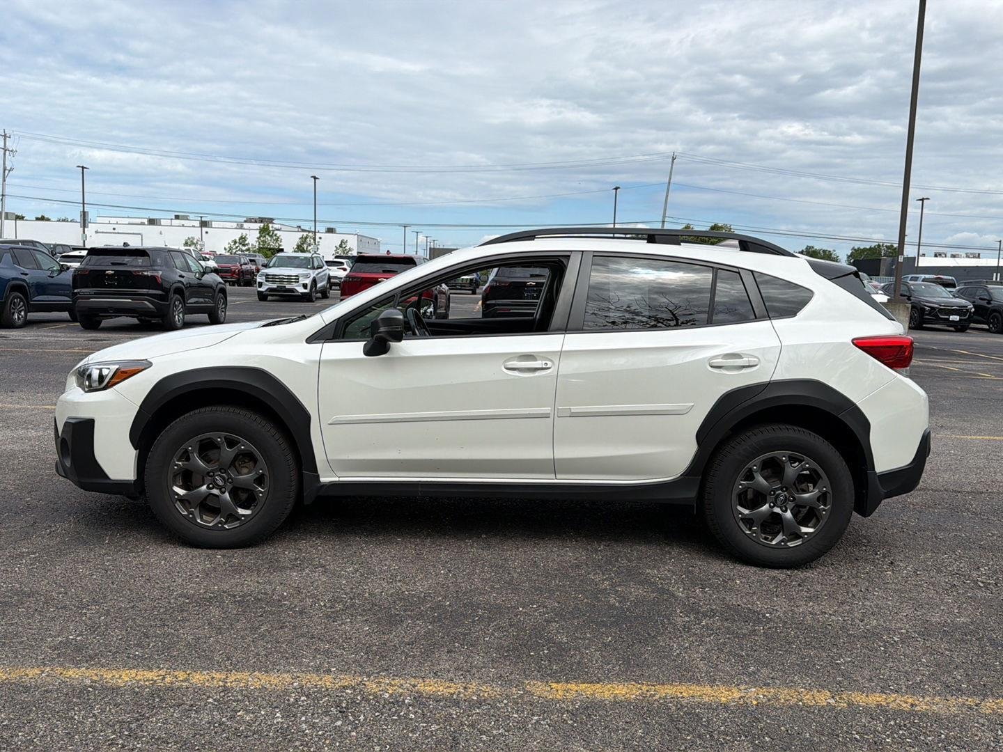 Used 2021 Crystal White Pearl Subaru Sport image 11