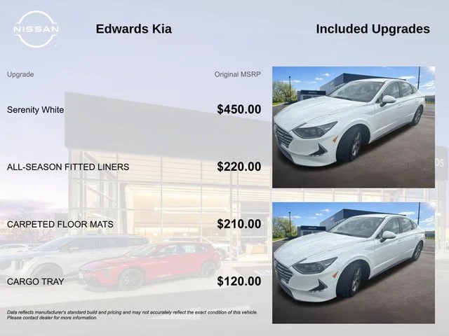Used 2023 White Hyundai SE image 6