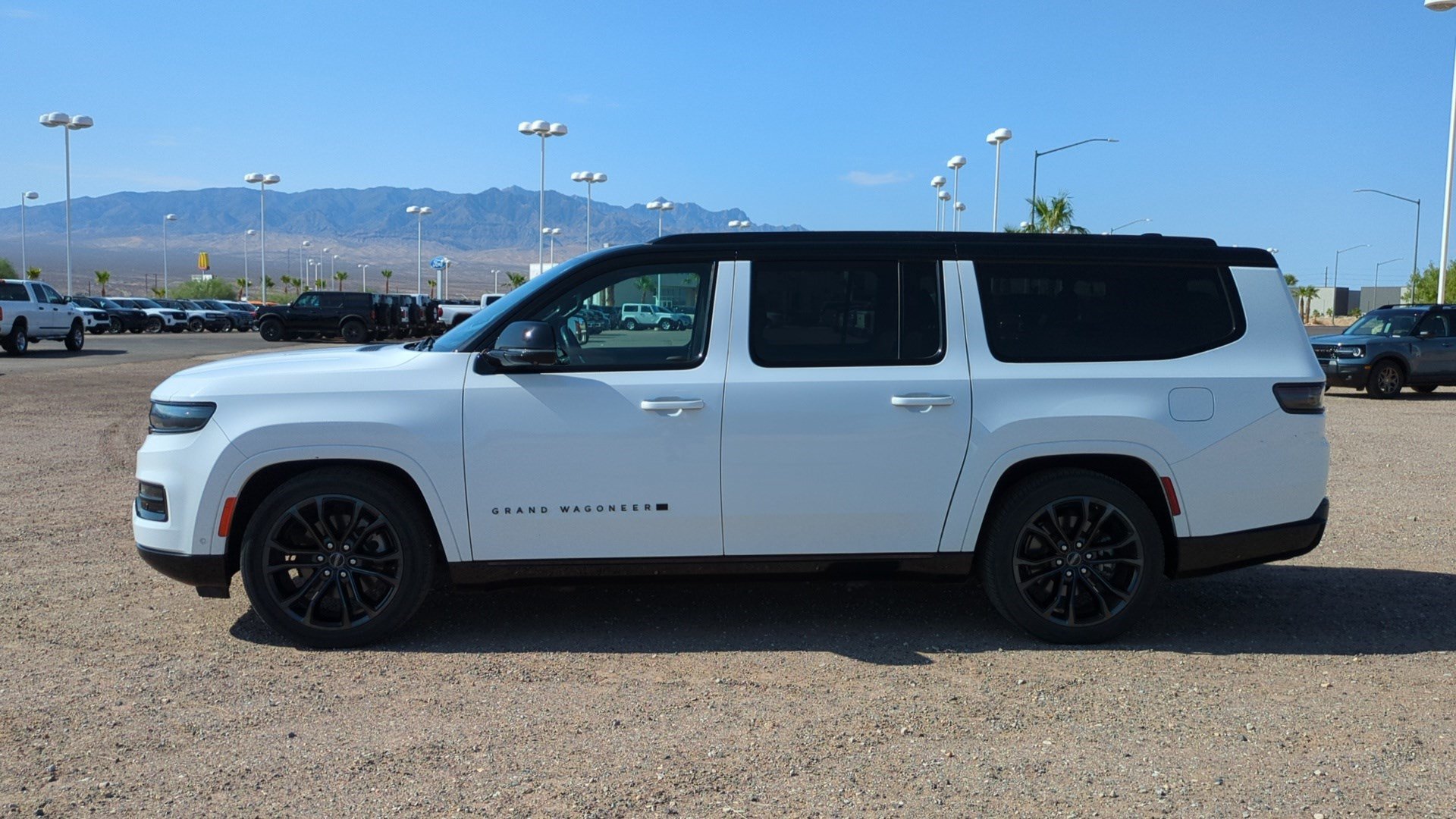 Used 2024 Bright White Clearcoat Jeep Series II image 6