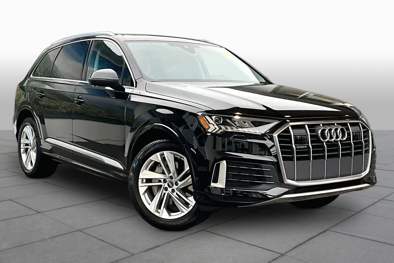Used 2023 Mythos Black Metallic Audi Premium Plus image 3