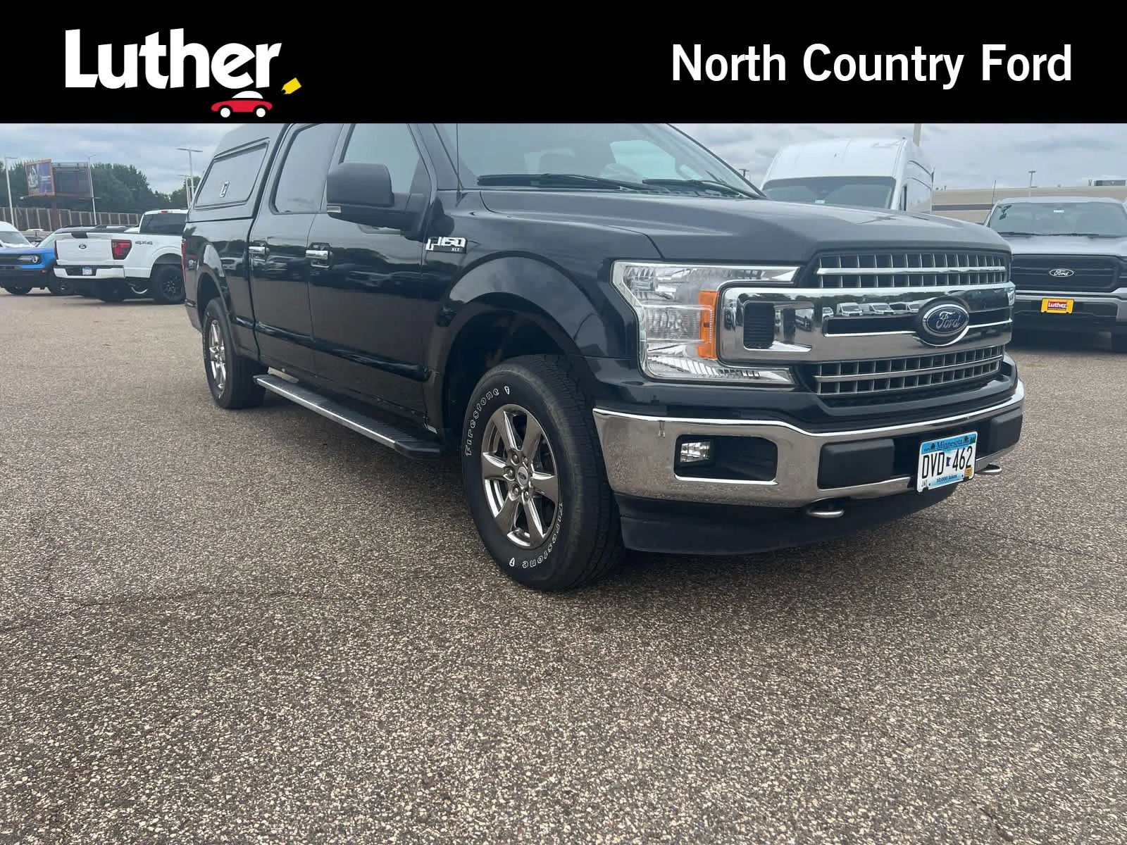 Used 2020 Agate Black Metallic Ford XLT image 1