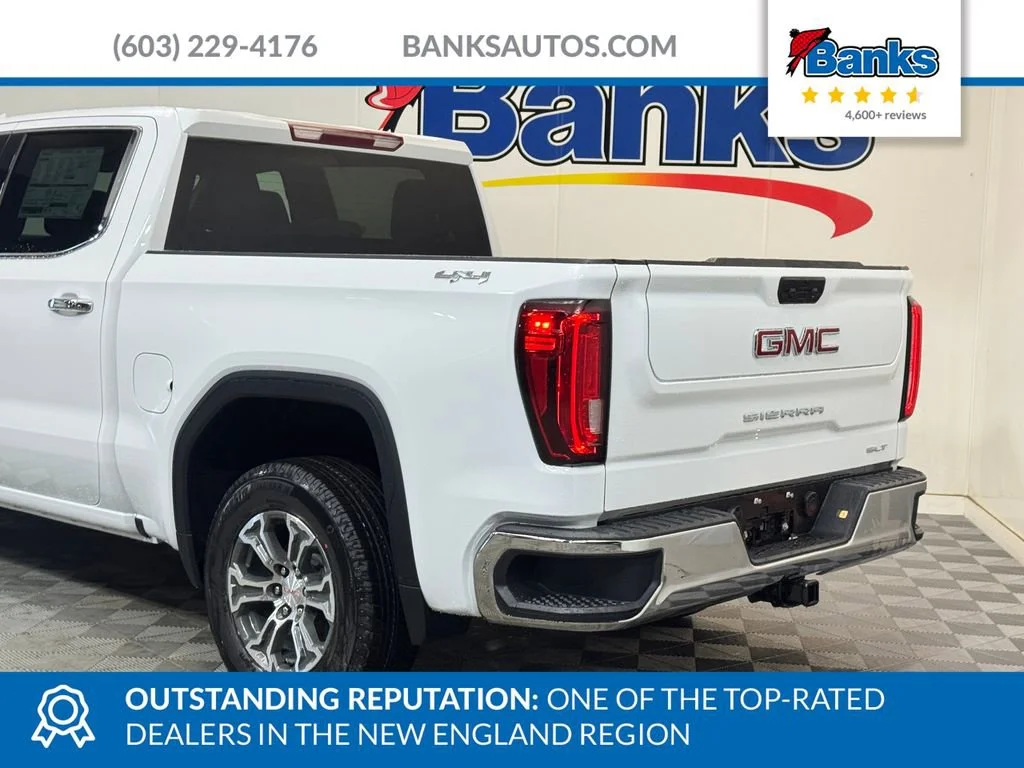 New 2026 Summit White GMC SLT image 6