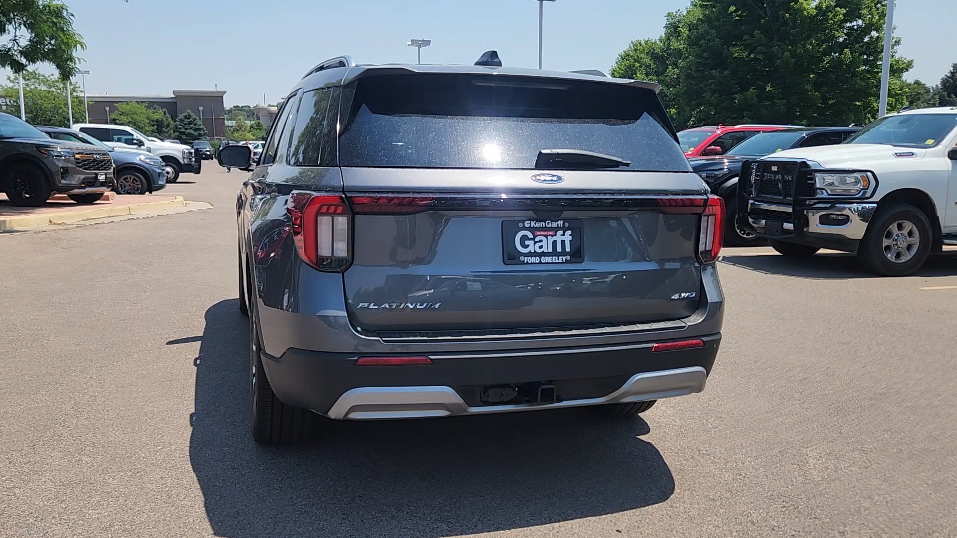 New 2026 Carbonized Gray Metallic Ford Platinum image 8