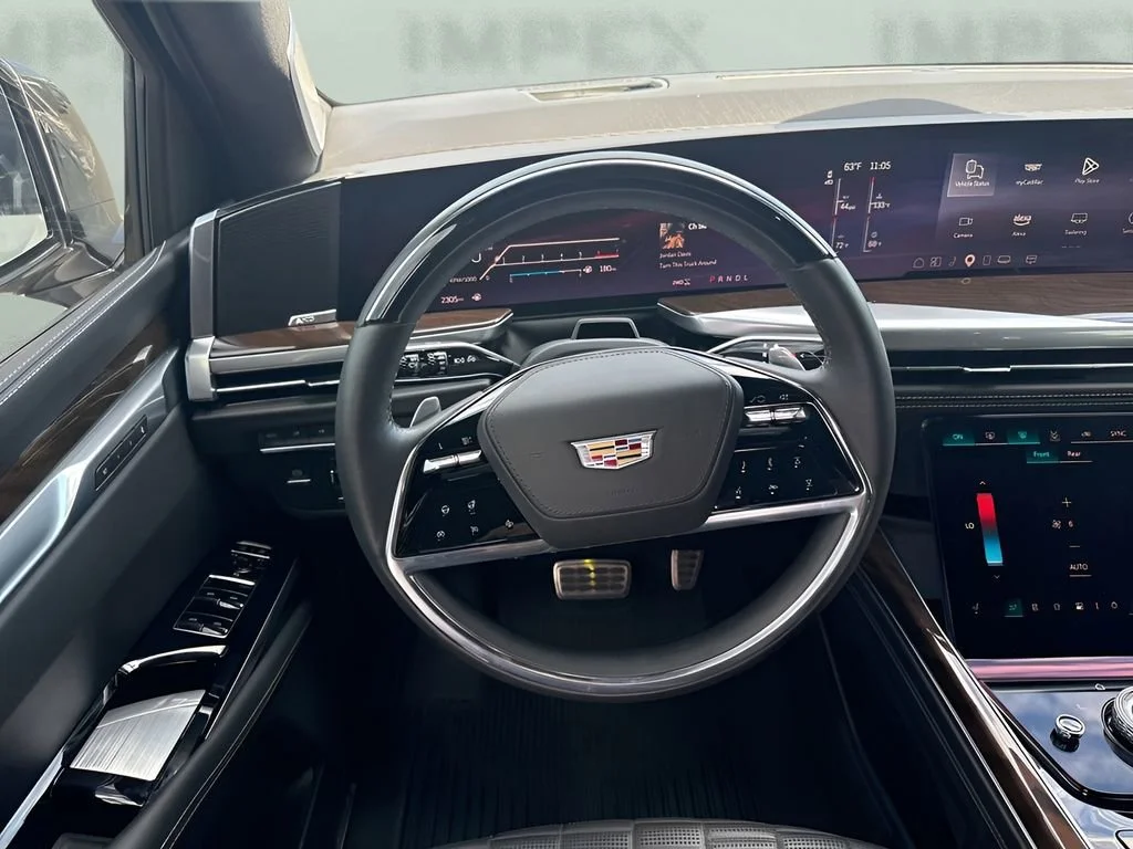 Used 2025 Crystal White Tricoat Cadillac Sport Platinum image 18