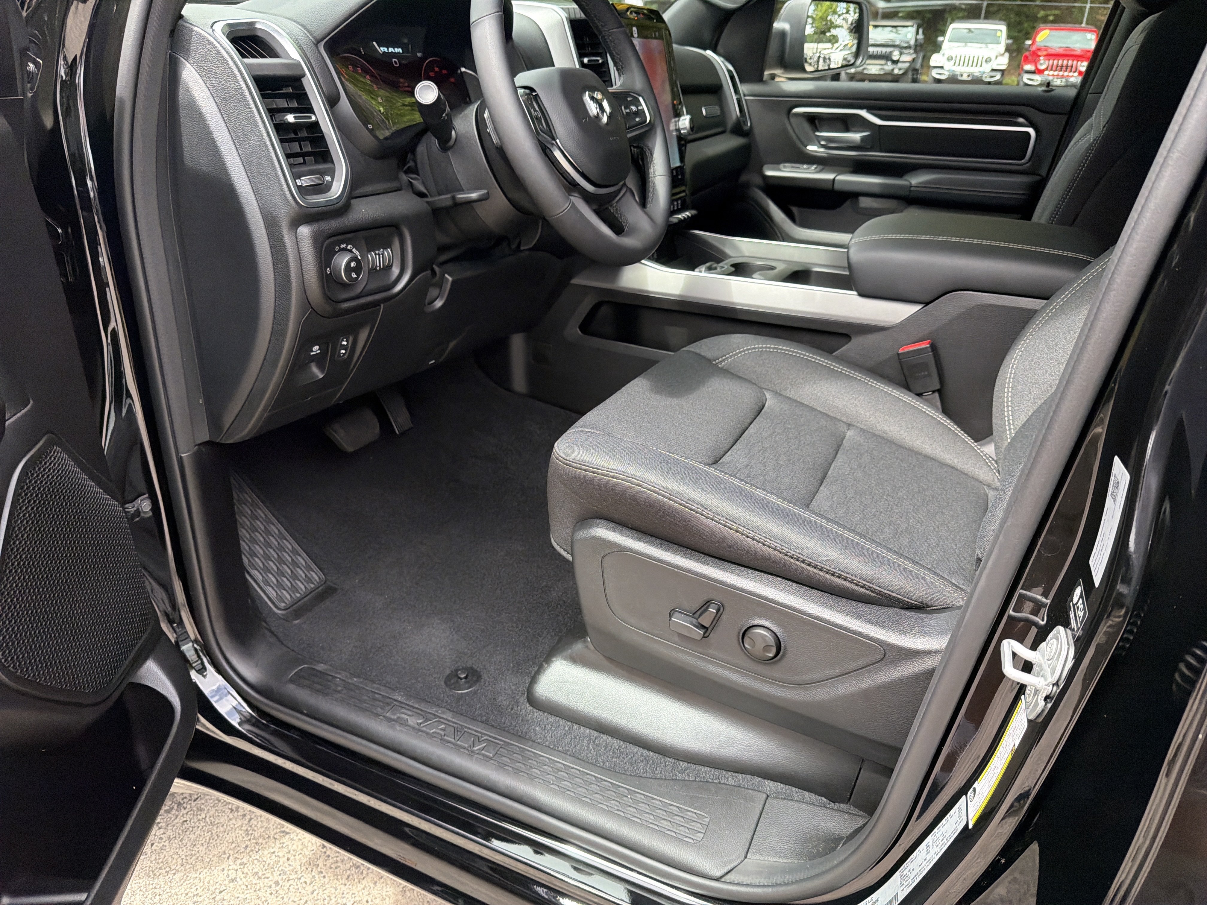 Used 2025 Diamond Black Crystal Pearlcoat Ram Big Horn image 18