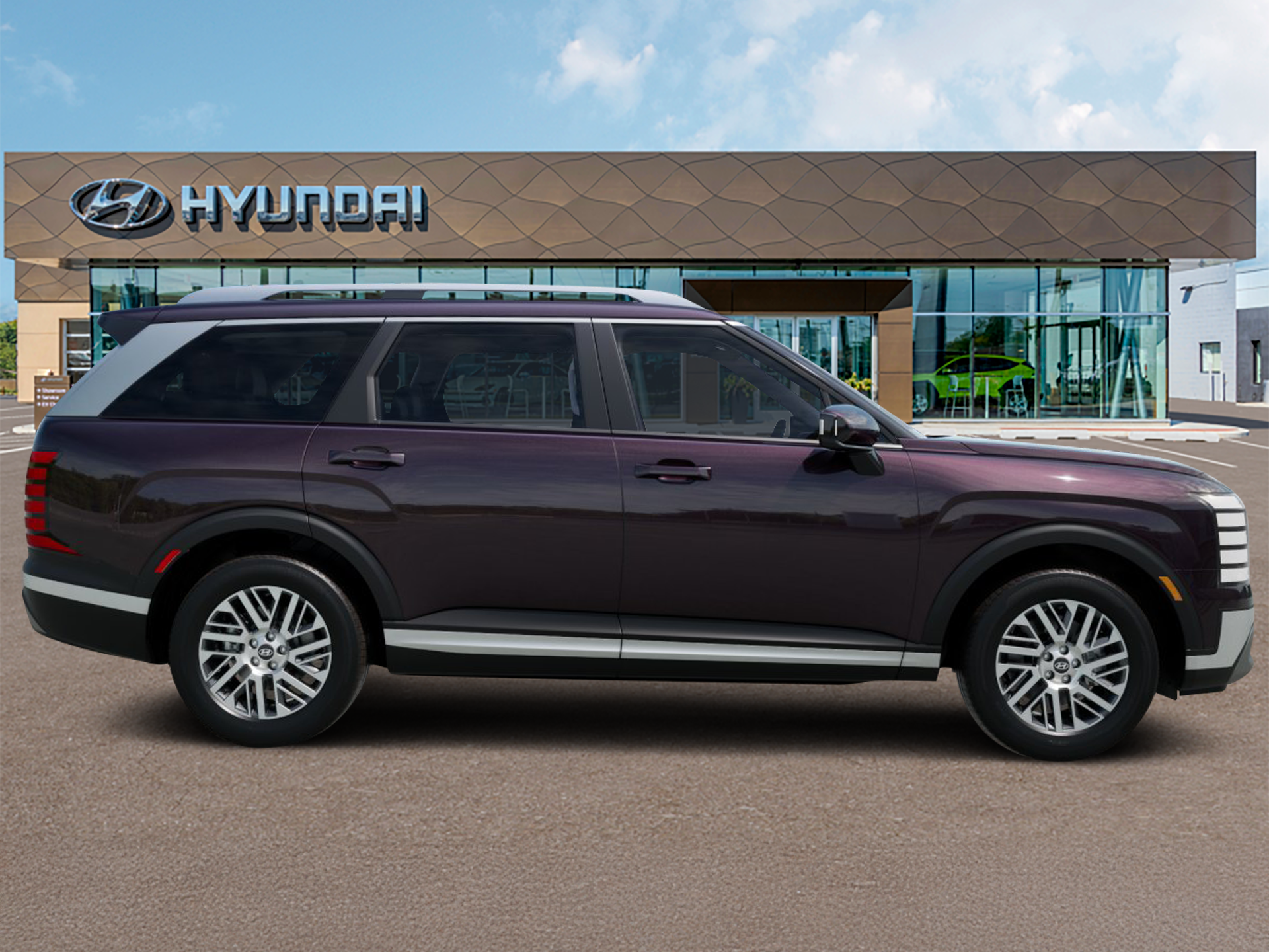 New 2026 Red Hyundai SEL AWD image 6