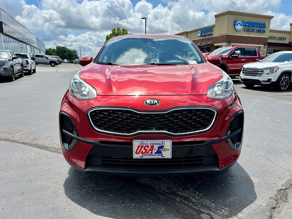 Used 2020 Red Kia LX image 8