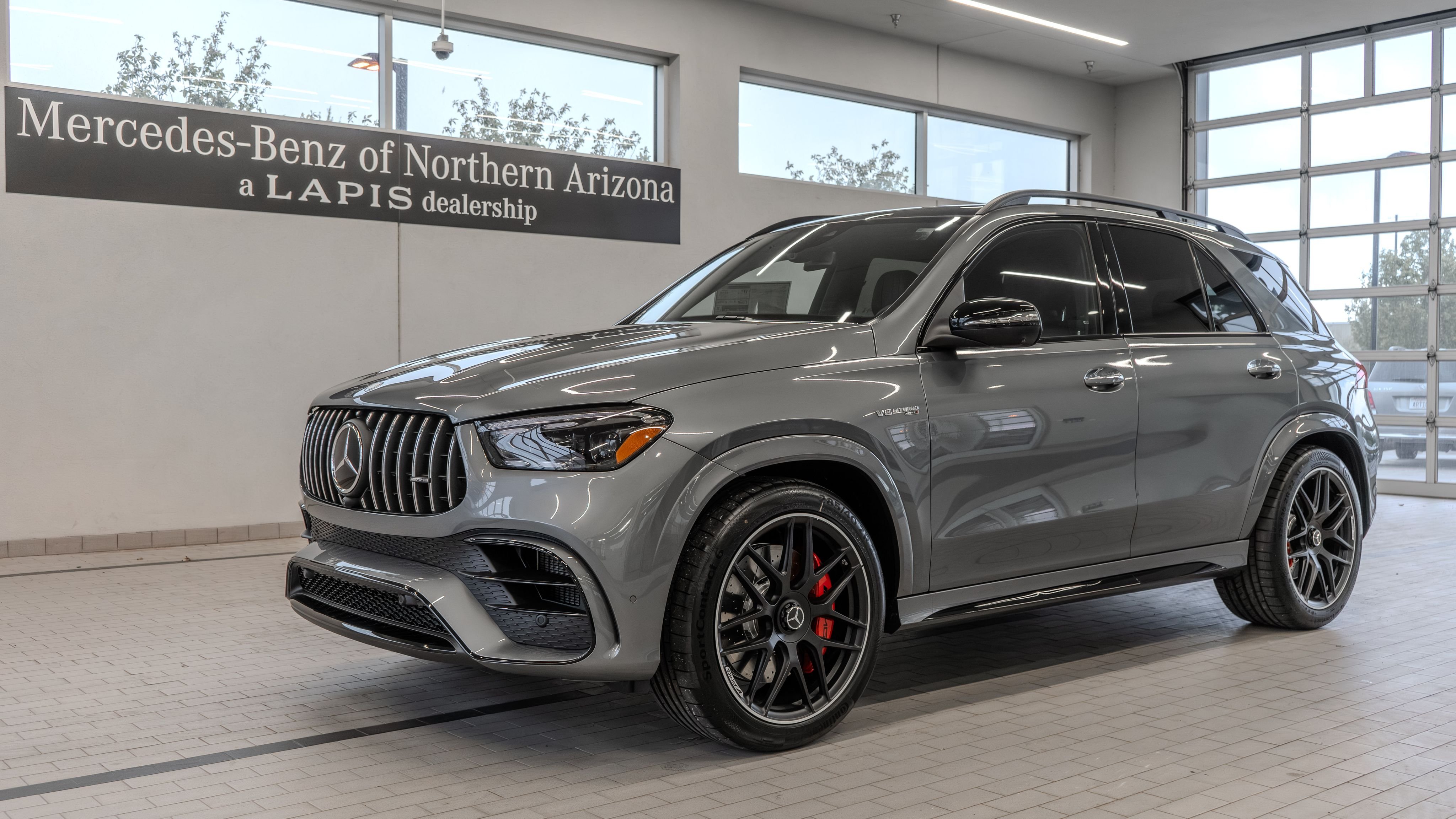 New 2026 Selenite Grey Metallic Mercedes-Benz GLE 63 S AMG® image 3