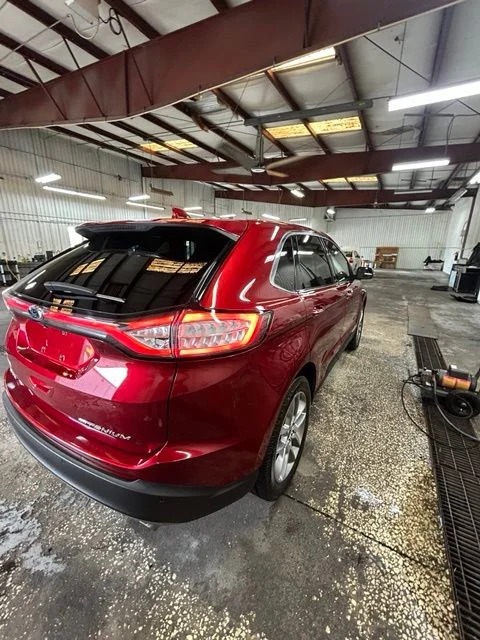 Used 2015 Red Ford Titanium image 6