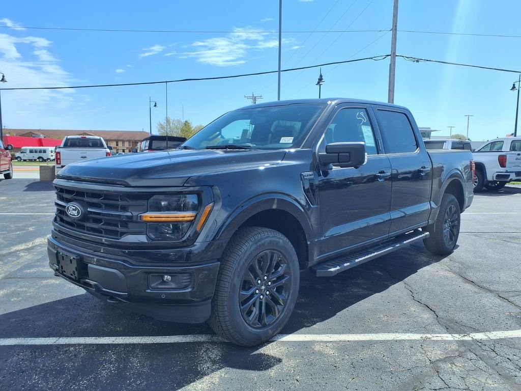 New 2026 Agate Black Metallic Ford XLT image 1