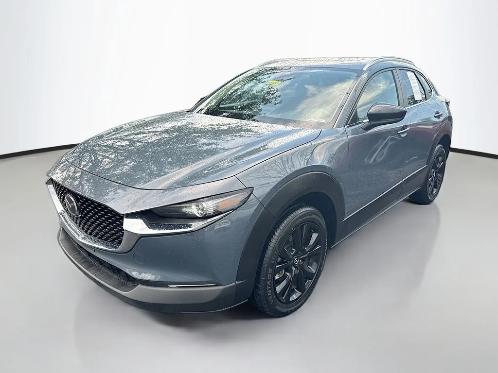 Used 2022 Polymetal Gray Metallic Mazda 2.5 S Carbon Edition image 3