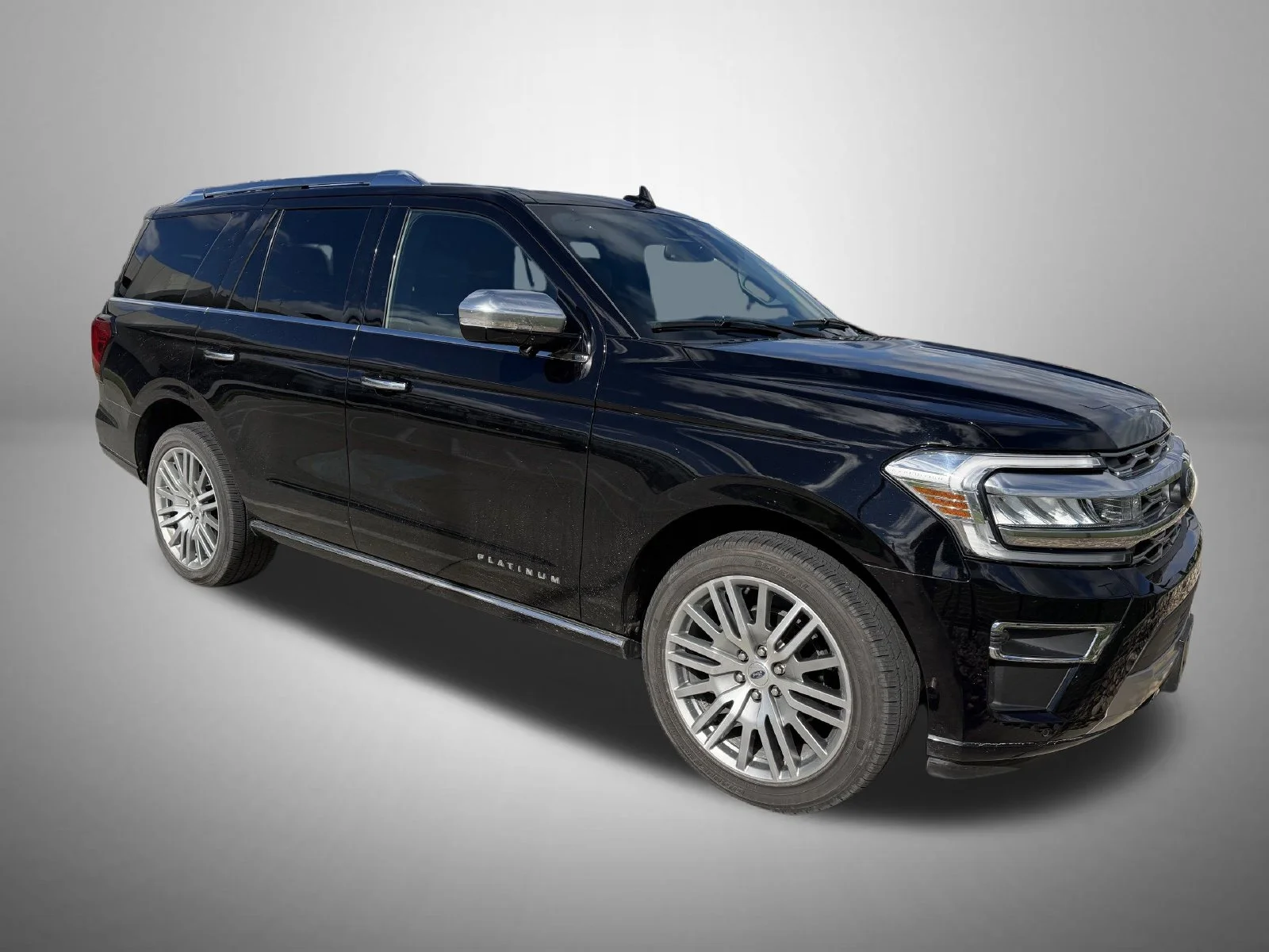 Used 2023 Black Ford Platinum image 1
