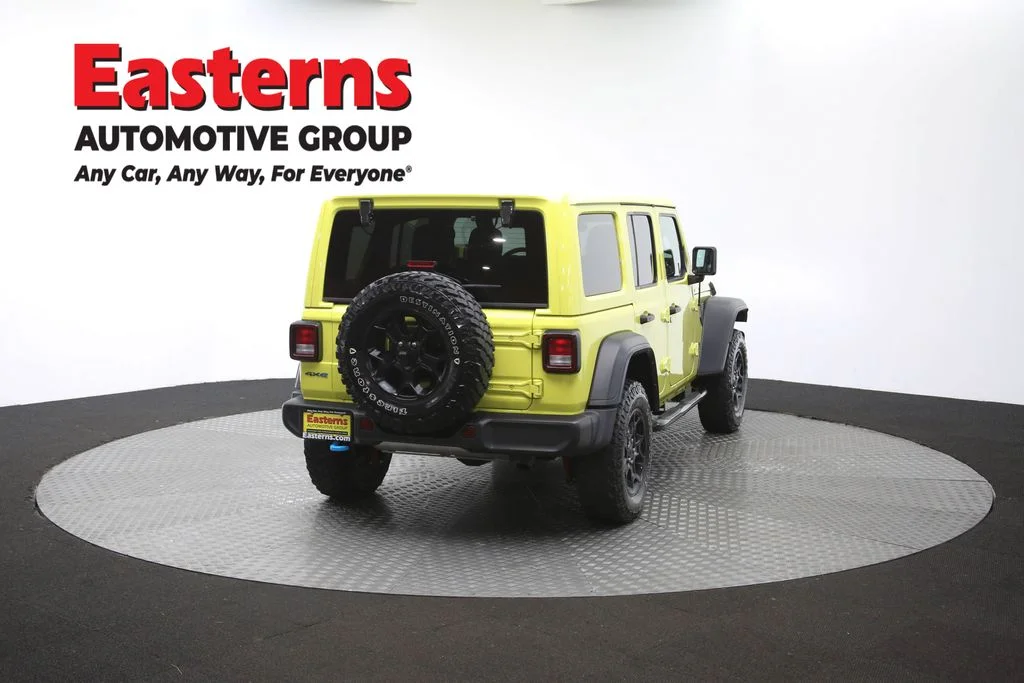Used 2023 Yellow Jeep Willys 4xe image 39