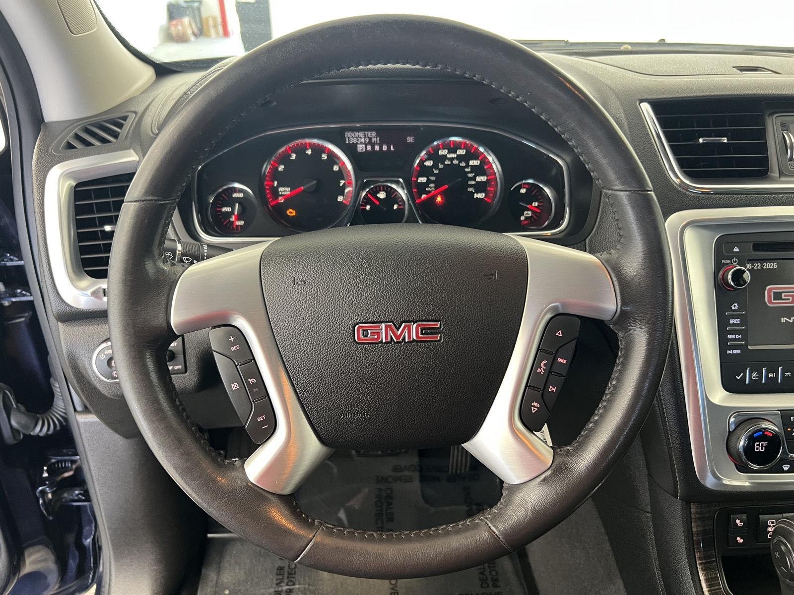 Used 2015 Dark Sapphire Blue Metallic GMC SLT image 15