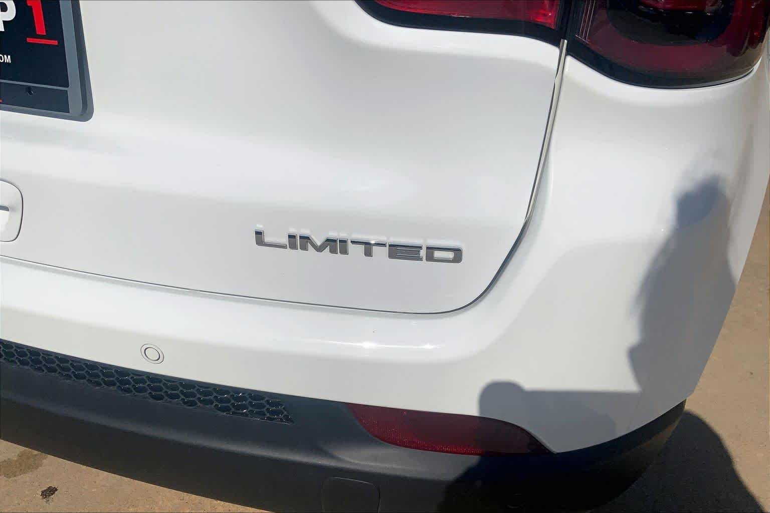 Used 2025 Bright White Clearcoat Jeep Limited image 10