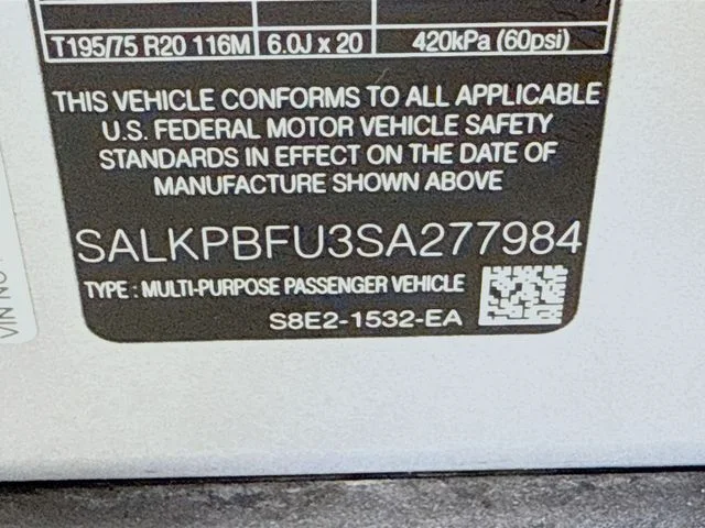 Certified Used 2025 Silver Land Rover SE image 34
