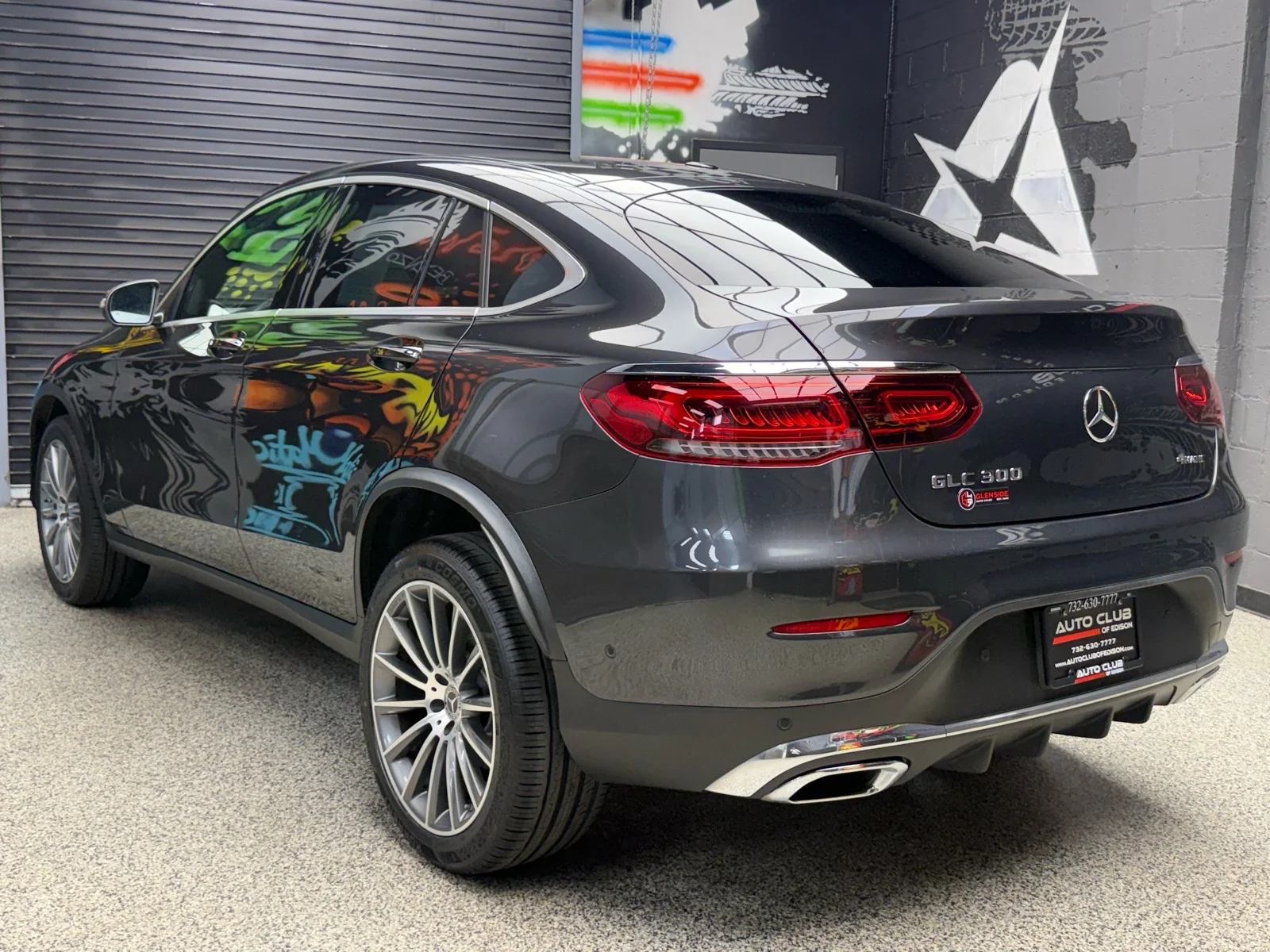 Used 2020 Graphite Grey Metallic (831) Mercedes-Benz GLC 300 4MATIC®  4DOOR COUPE image 4