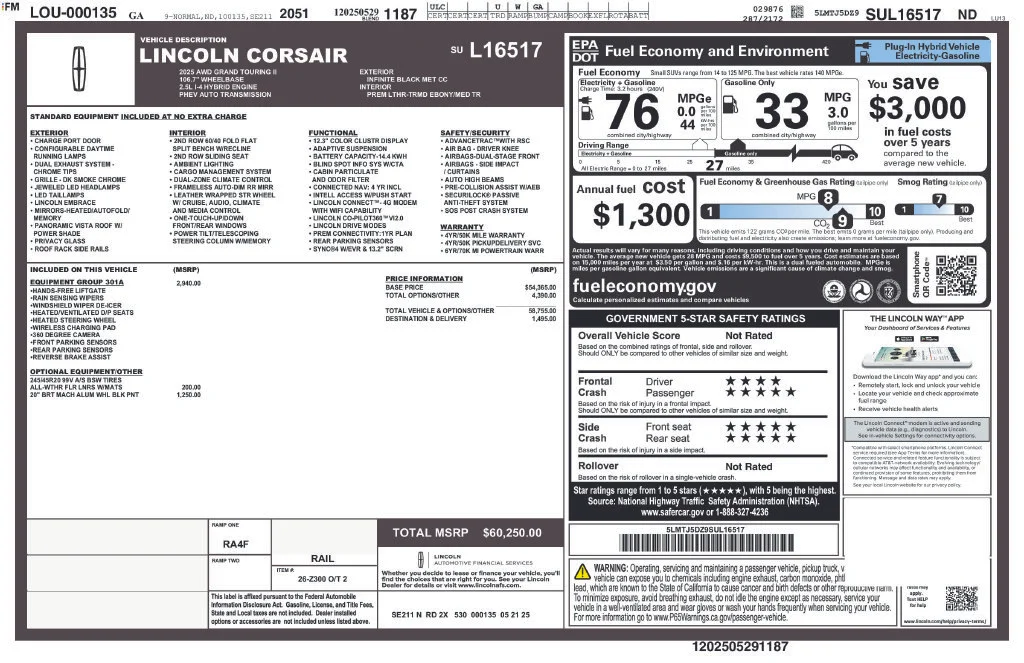 2025 Lincoln Corsair Grand Touring - Photo 32