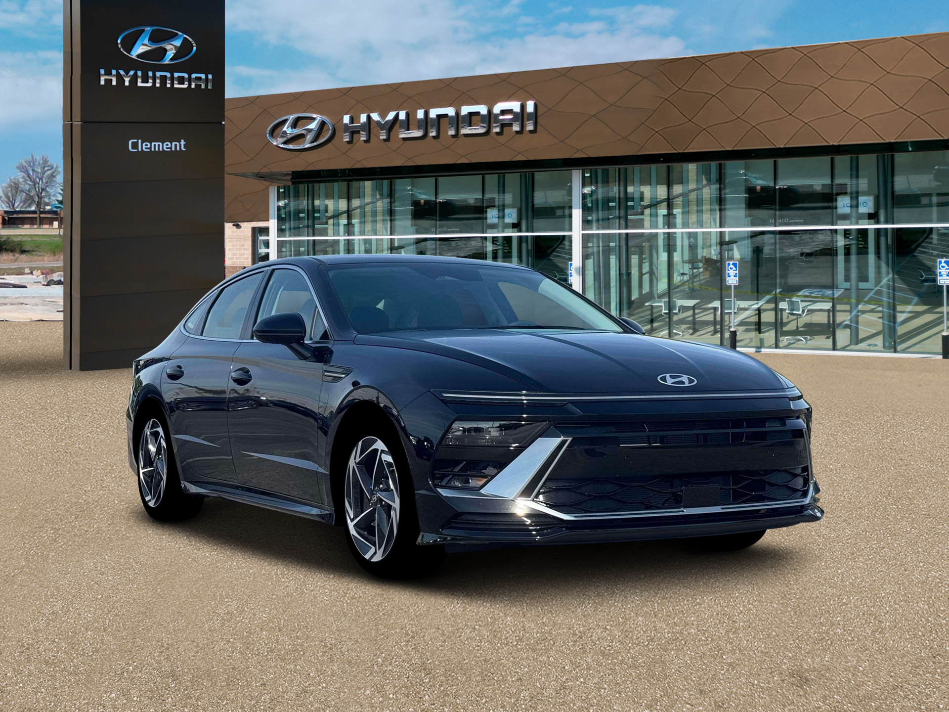 New 2026 Black Hyundai SEL Sport image 11