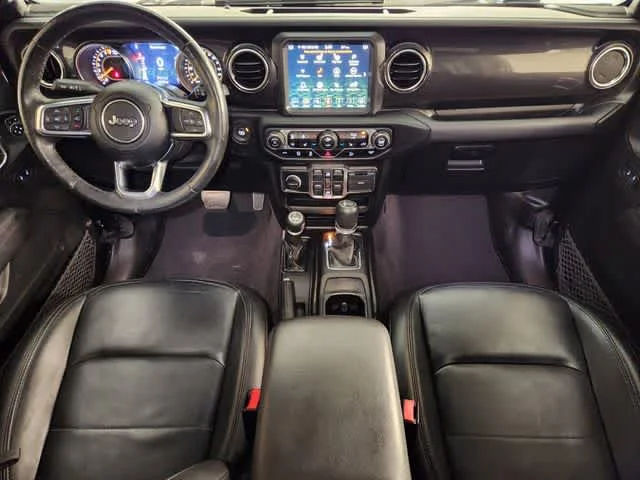 Used 2021 Black Clearcoat Jeep Unlimited Sahara Altitude image 4