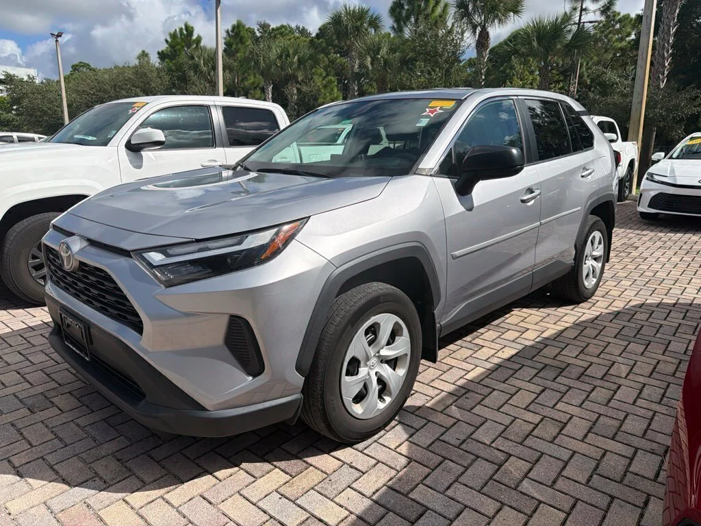 Used 2024 Silver Toyota LE image 4