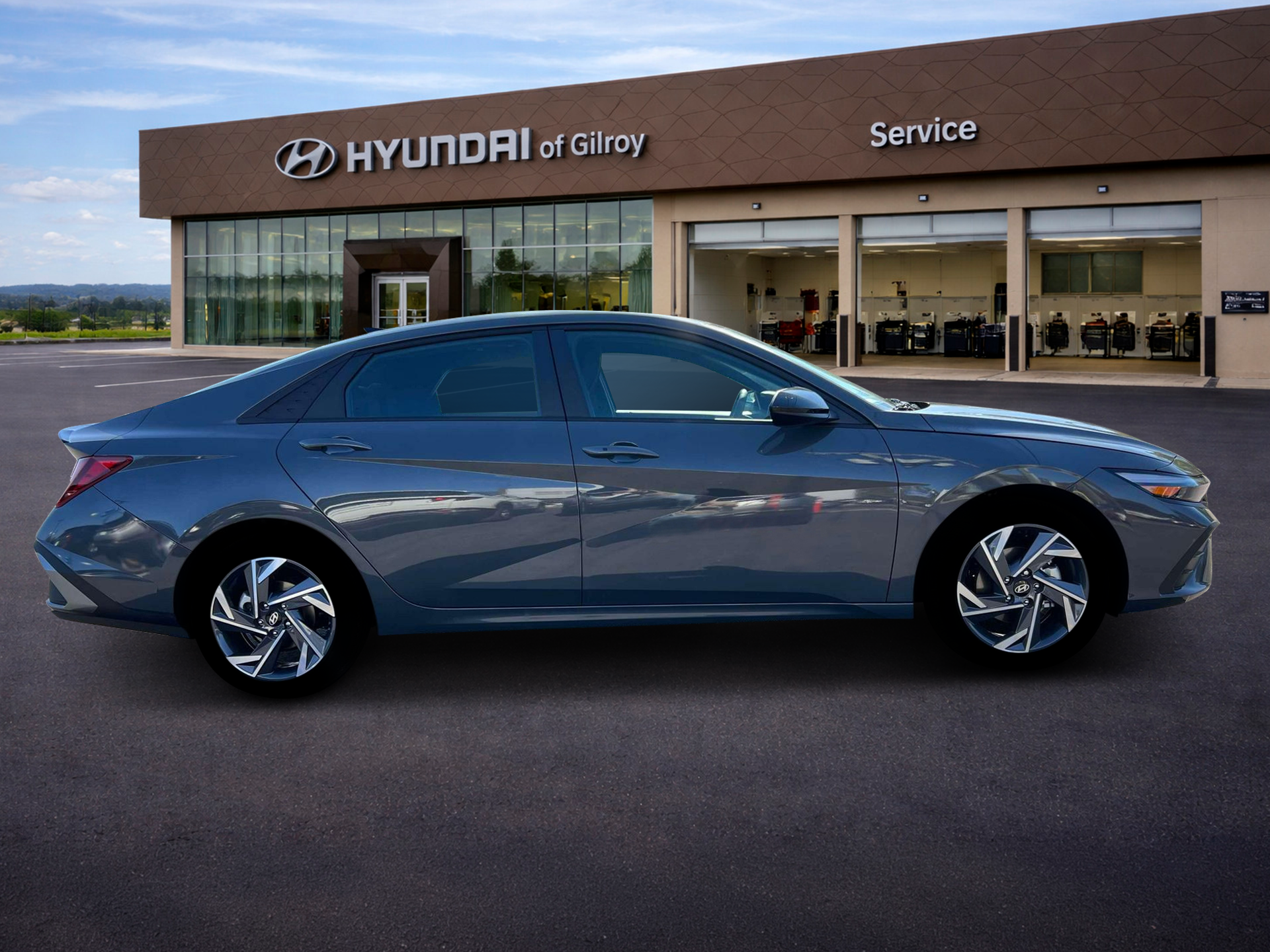New 2025 Gray Hyundai SEL Sport image 9