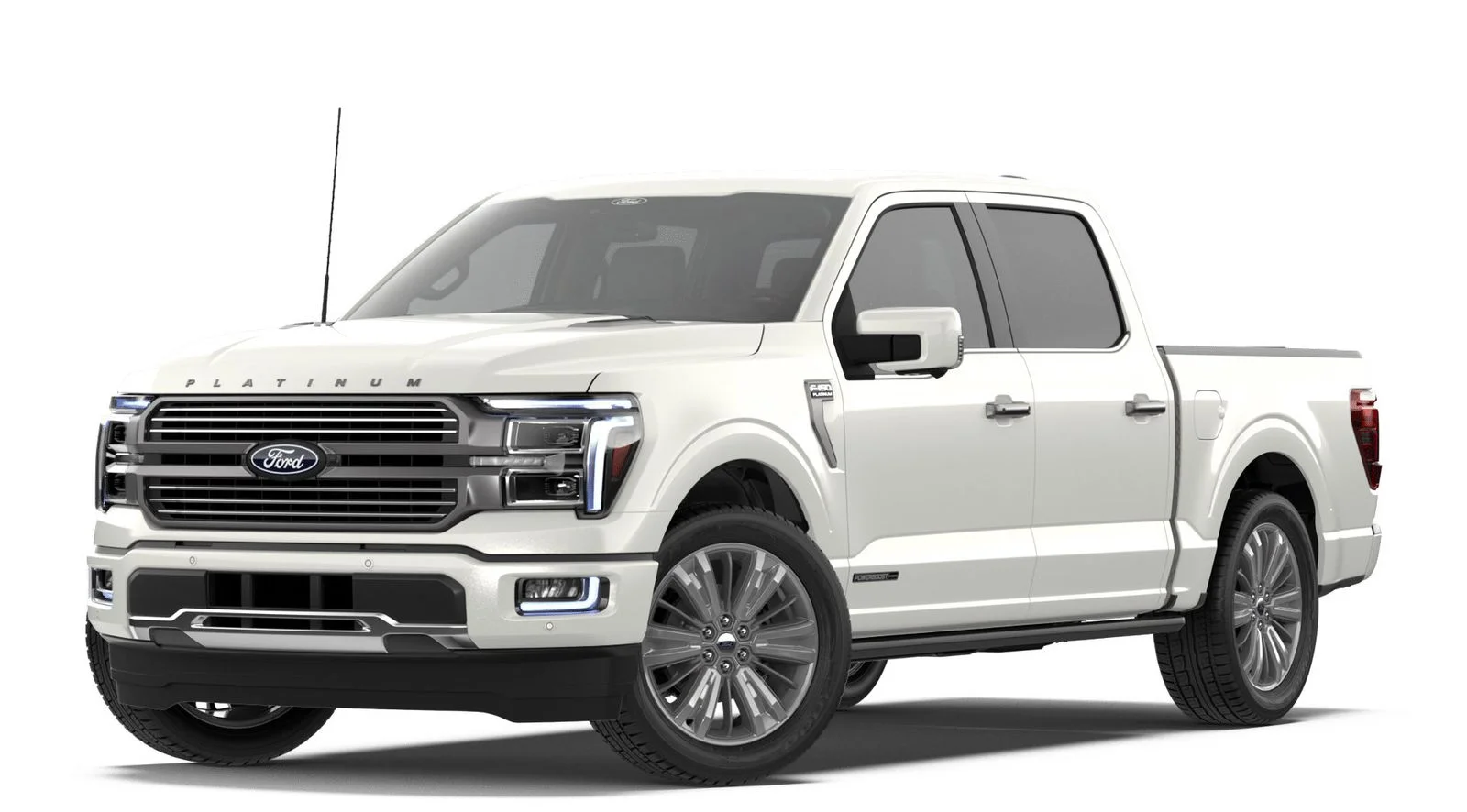 New 2026 White Ford Platinum image 1