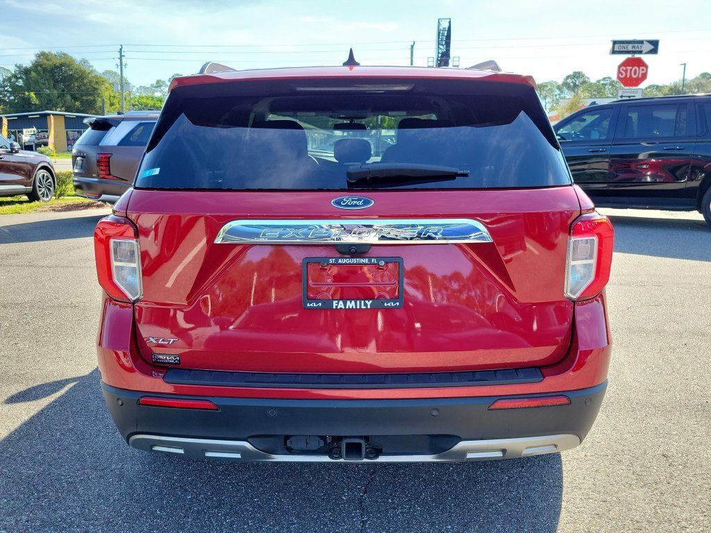 Used 2021 Red Metallic Ford XLT image 5