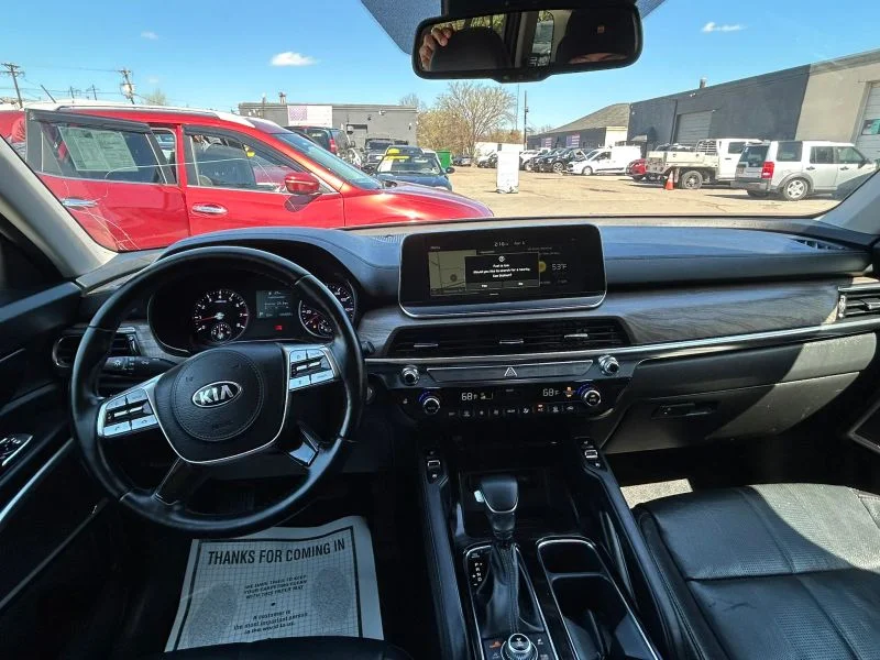 Used 2020 Blue Kia EX Sport Utility 4D image 48