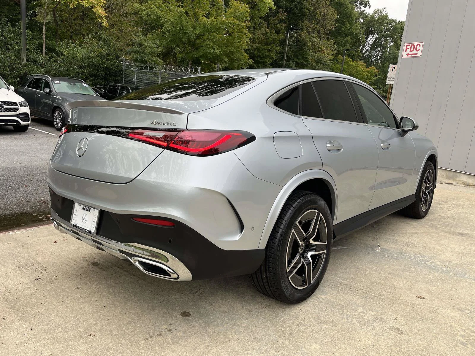 Certified Used 2026 Cirrus Silver Metallic Mercedes-Benz GLC 300 4MATIC® Coupe image 7
