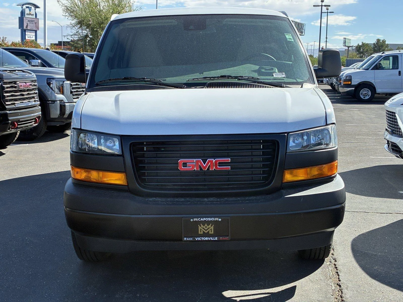 New 2026 Summit White GMC Work Van image 2