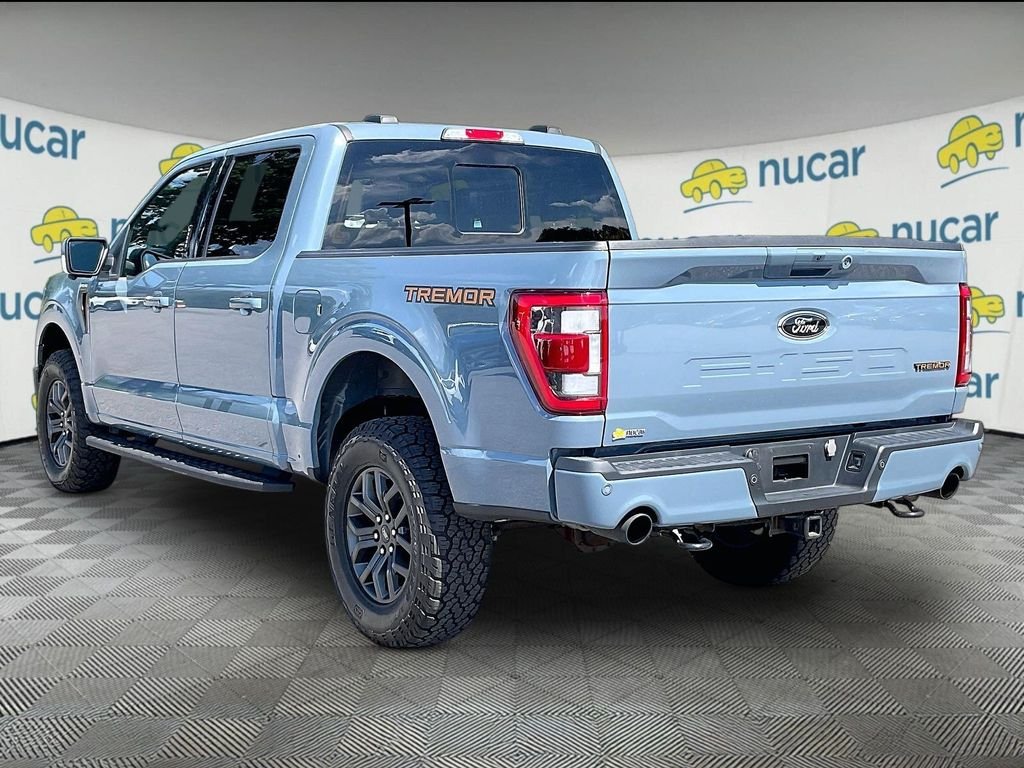 Used 2023 Azure Gray Metallic Tri-Coat Ford Tremor image 4