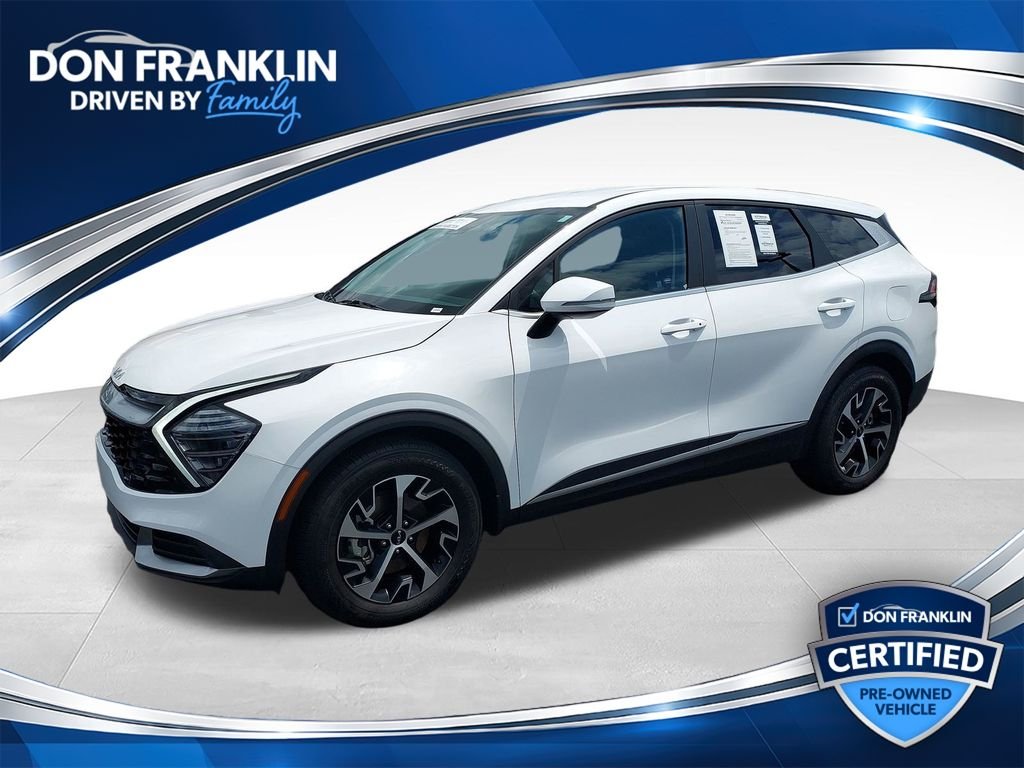 Used 2024 White Kia EX image 1