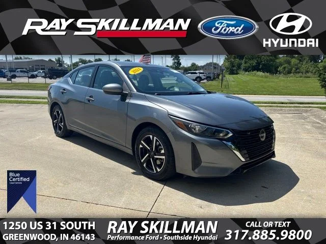 Certified Used 2024 Gun Metallic Nissan SV image 1