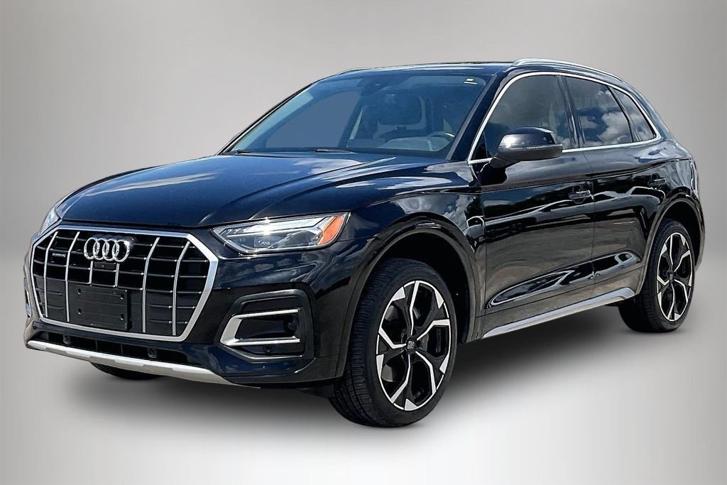 Used 2021 Brilliant Black Audi 45 Premium Plus image 2