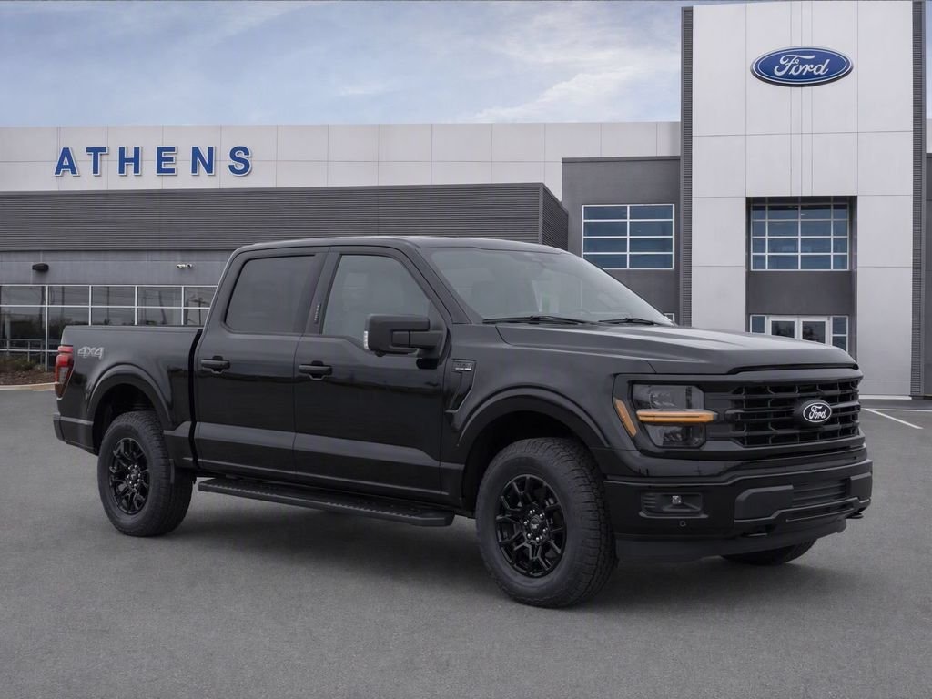New 2026 Agate Black Metallic Ford XLT image 1