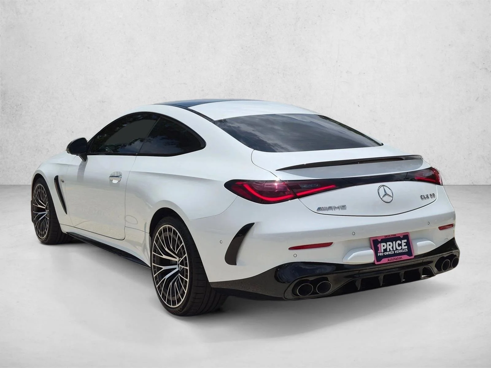 Used 2025 Manufaktur Moonlight White Metallic Mercedes-Benz AMG® CLE 53 image 6